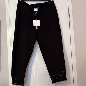 Zac & Rachel Black Cropped Pants